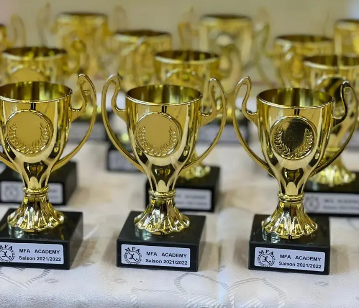 Trophées et récompenses MFA Académie de Football